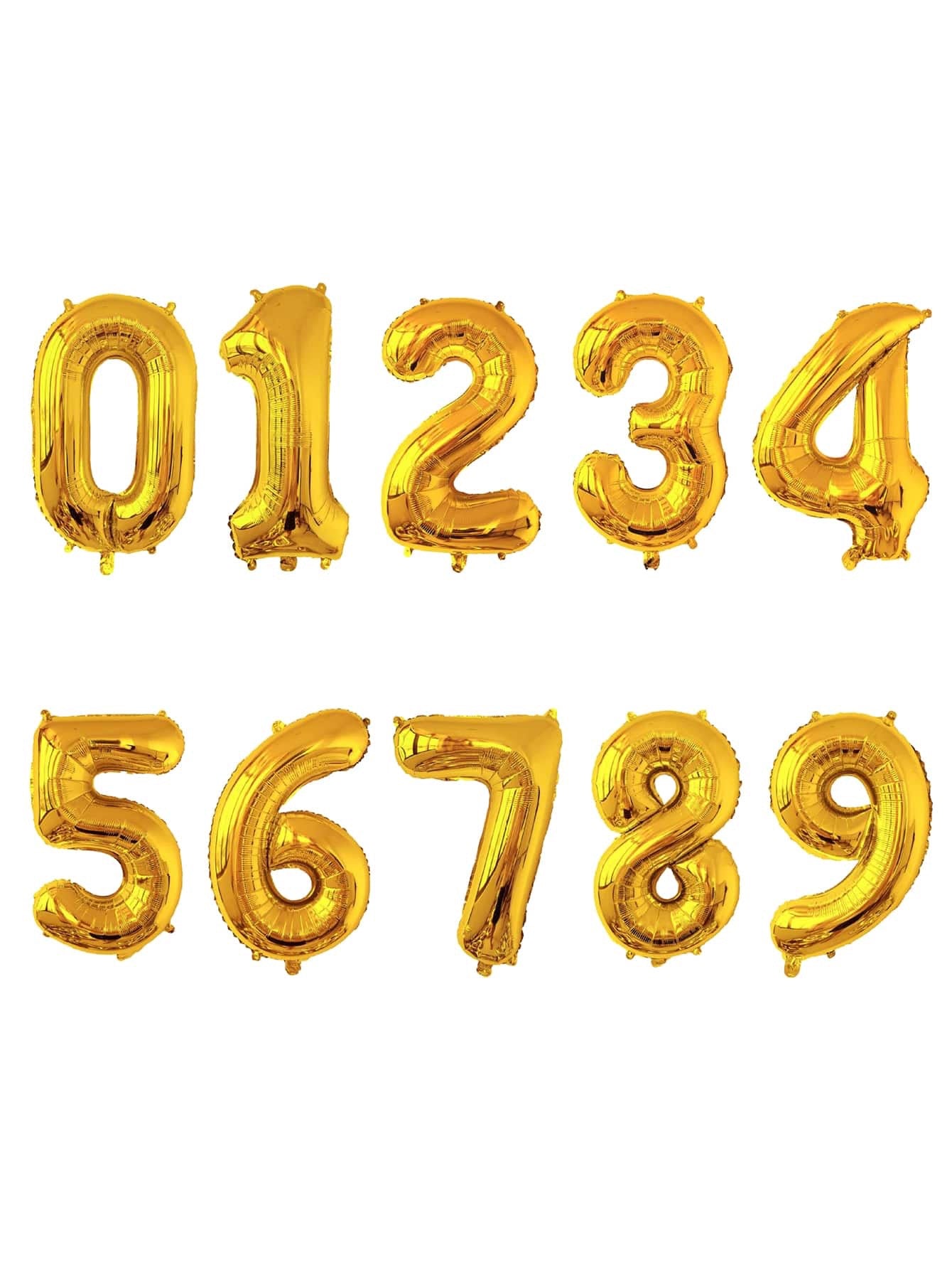 Globos Número 32 plg Dorado