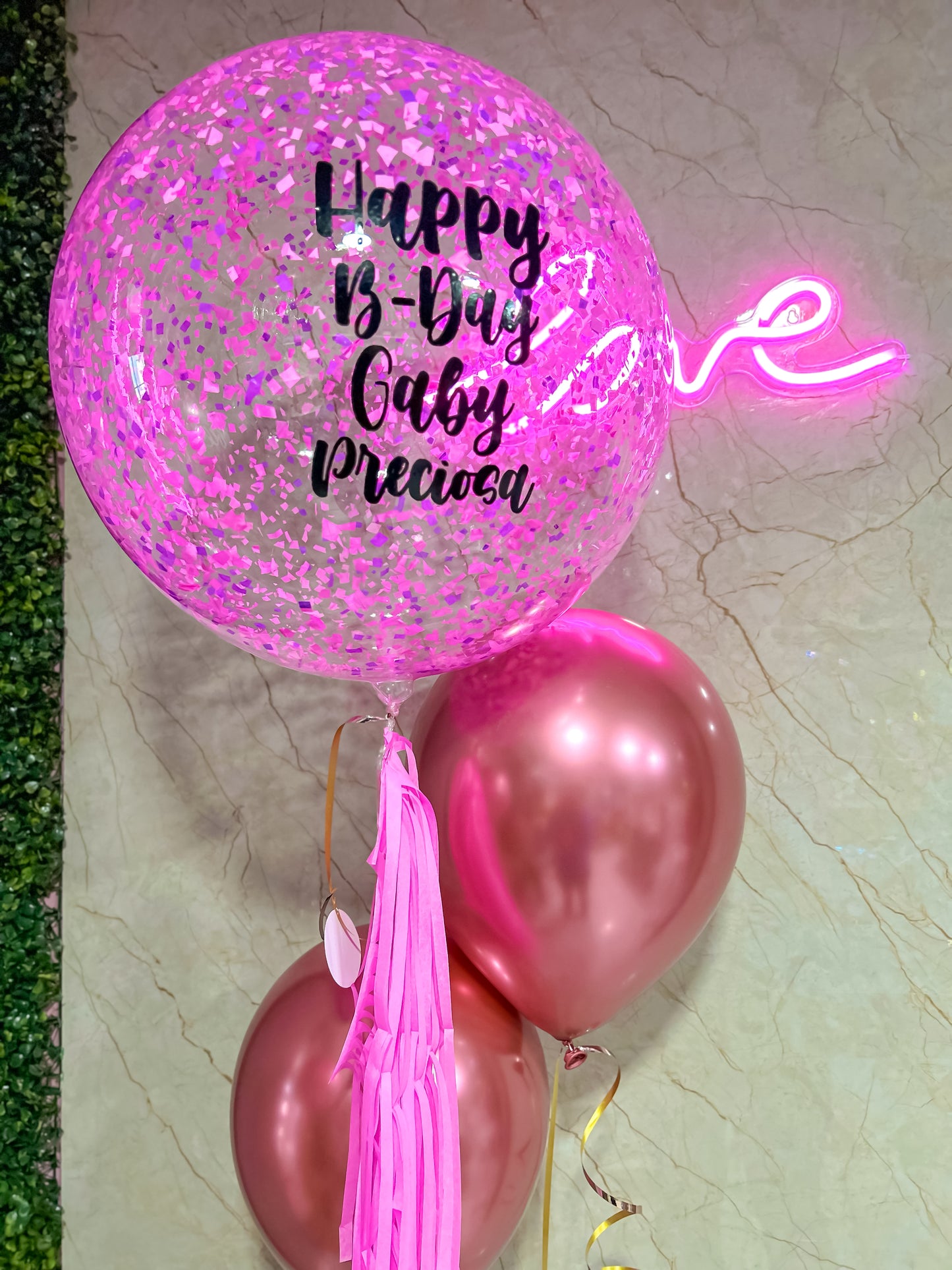 Birthday Bubble Grande Combo