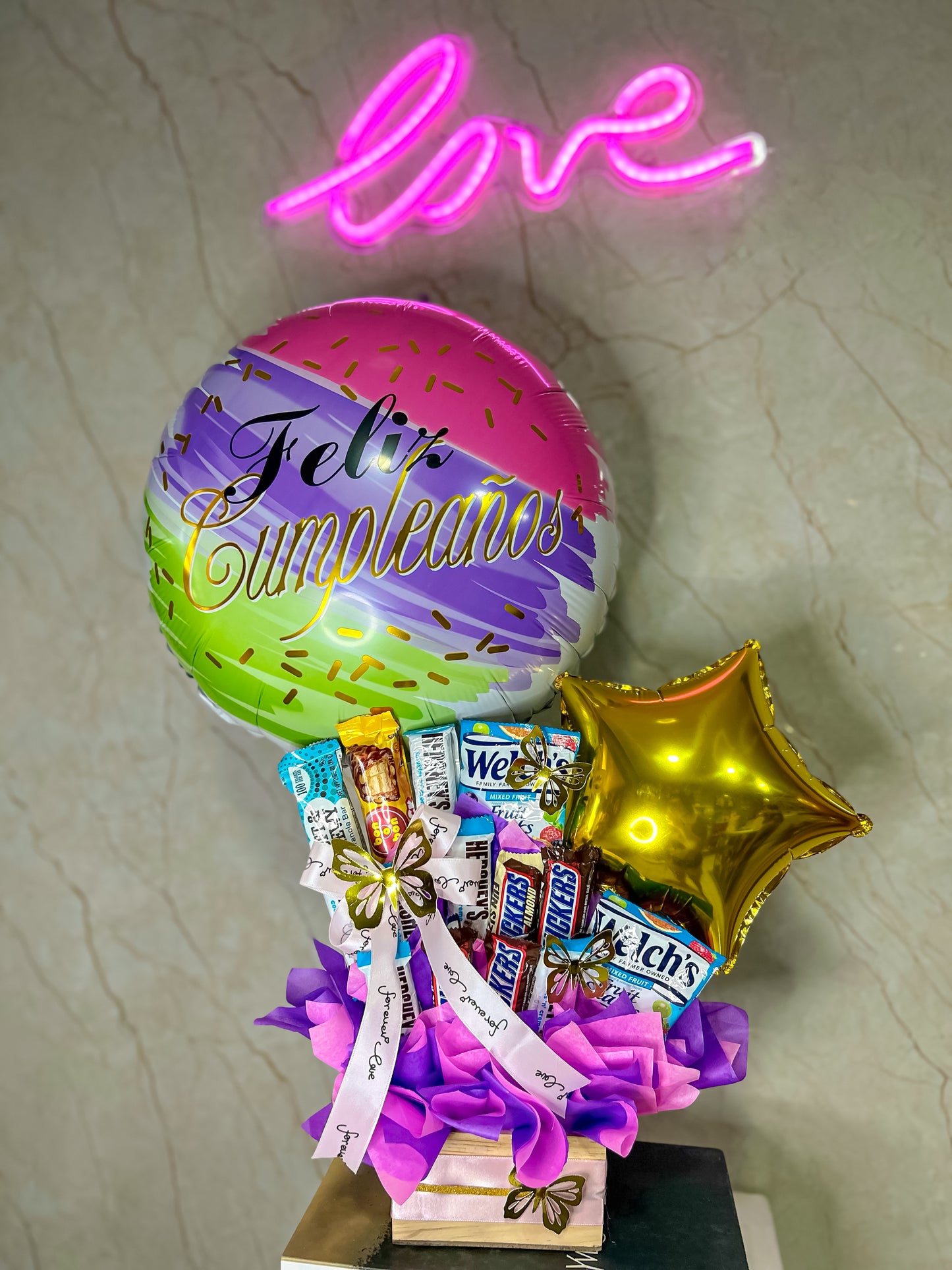 Arreglo con chocolates para Dama