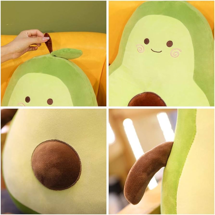 Peluche de aguacate