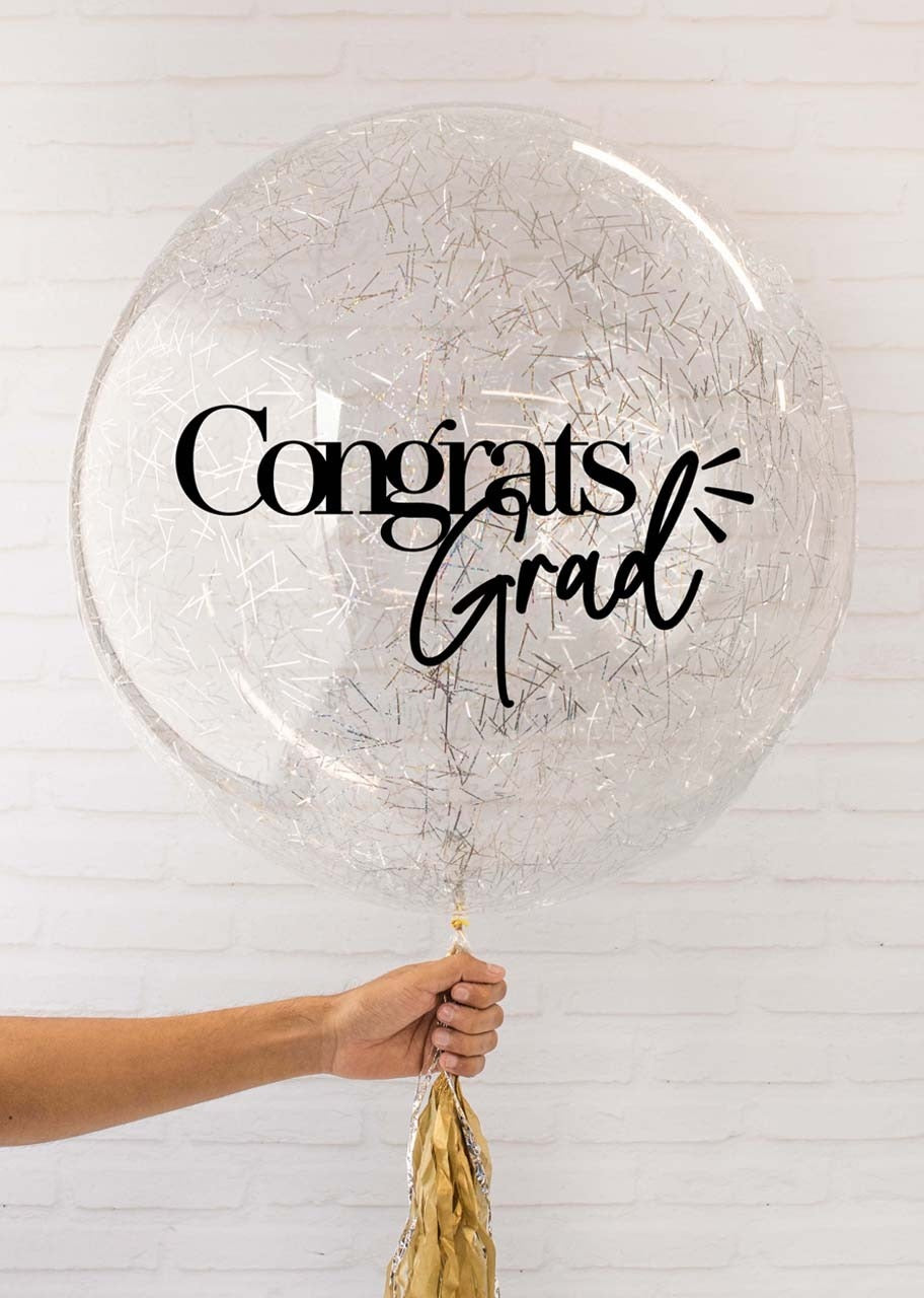 Globo Burbuja Graduación