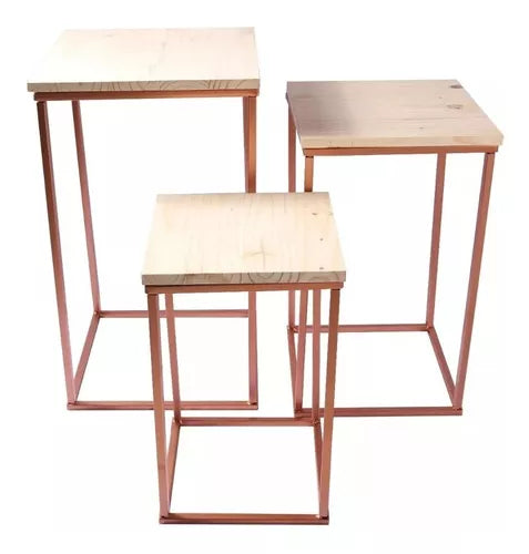 Mesitas para arco decorativos