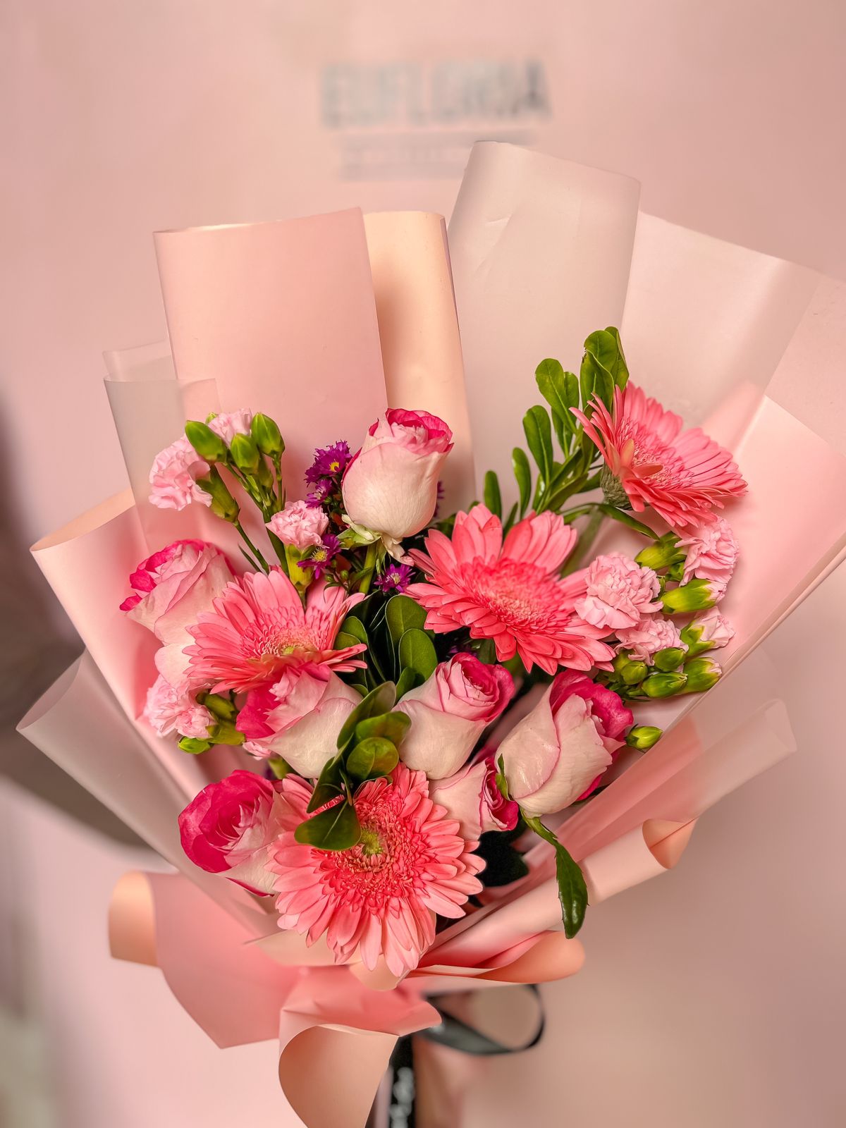 Pink roses Ramo