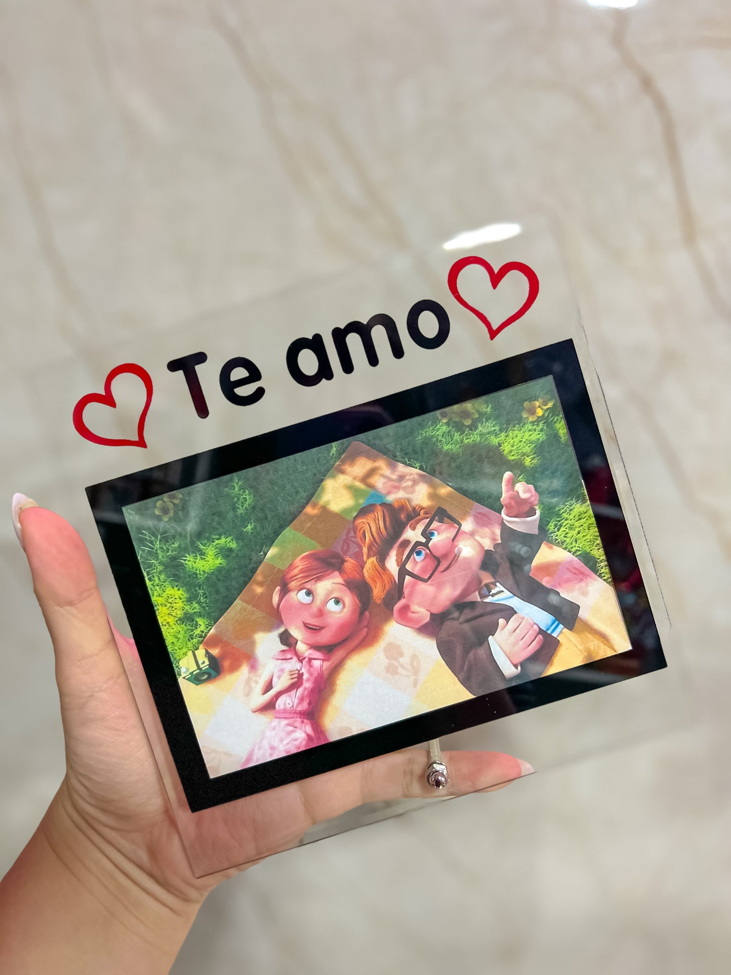 Retratera Acrílica Te Amo