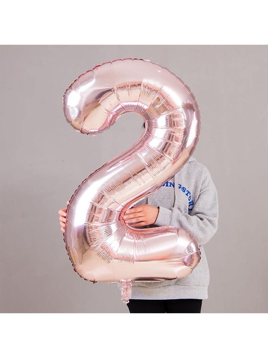Globo Número Rose Gold 32 plg