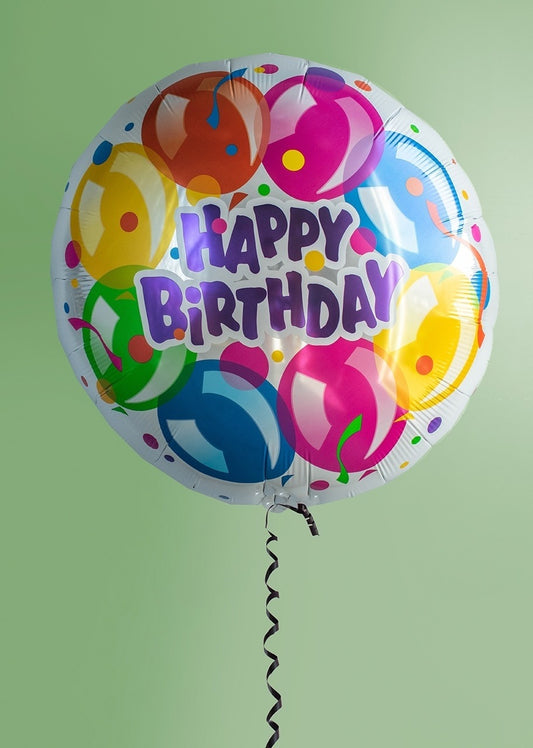 Globo Cumpleaños Metálico Mujer