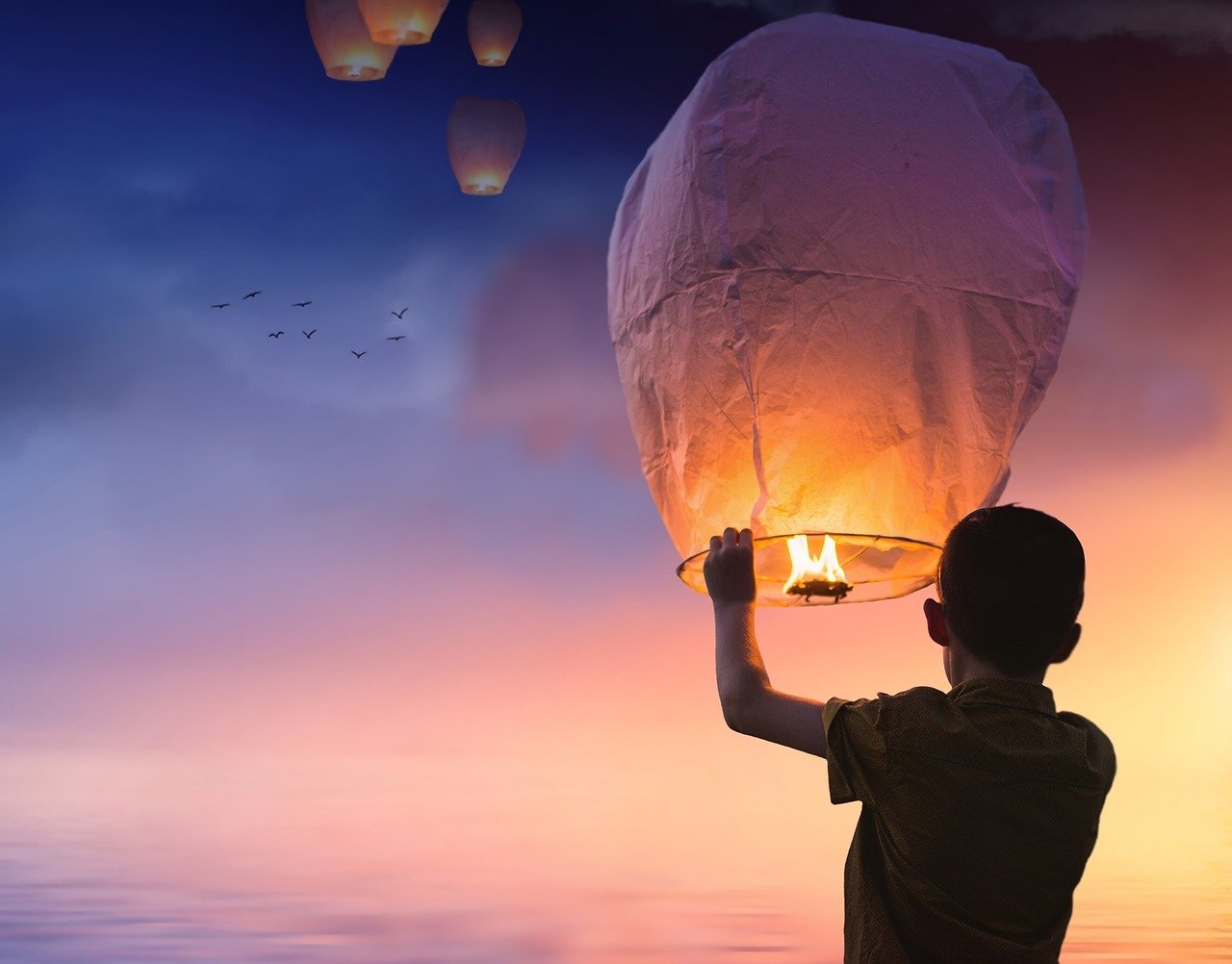 Sky lanterns