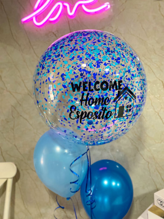 Burbuja Personzalizada de Bienvenida